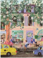 پازل Galison Spring Street 1000 PC در جعبه مربع - Image 2