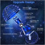 Flying Orb Ball، اسباب بازی توپ پرنده ارتقا یافته 2022، توپ شناور بومرنگ کنترل شده با دست، چرخنده پرنده با ترفندهای بی پایان، هدایای اسباب بازی های جالب برای 6 7 8 9 10+ پسران دختر، نوجوانان، اسباب بازی های فضای باز - Image 4
