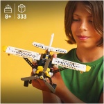 LEGO Technic Bush Plane Toy - مدل ست هواپیما برای پسران و دختران 8 سال به بالا - ملخ چرخان و موتور پیستونی برای نقش آفرینی تخیلی - ایده هدیه تولد کودکان 42198 - Image 3