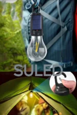 SULED لامپ LED قابل شارژ خورشیدی USB قابل شارژ در فضای باز چراغ باغی کمپینگ 10 واتی چراغ LED نشکن آویزان - Image 2