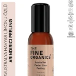 FINE ORGANICS عصاره لیمو خاویار استرالیا، لایه بردار پوست صورت و بدن 100 میلی لیتر