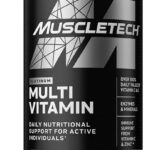 مولتی‌ویتامین پلاتینیوم ماسل‌تک (MuscleTech Platinum Multivitamin) – حاوی ۱۸ ویتامین و ماده معدنی برای حمایت از سیستم ایمنی و سلامت روزانه، ۹۰ کپسول