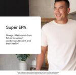 مکمل روغن ماهی امگا ۳ تورن (THORNE) Super EPA – حاوی EPA و DHA از ماهی‌های صید پایدار برای حمایت از سلامت مغز، پوست، مفاصل و قلب، ۹۰ سروینگ - Image 3