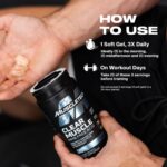 مکمل کلیر ماسل ماسل‌تک (MuscleTech Clear Muscle) – حاوی ۱۰۰۰ میلی‌گرم HMB برای حفظ عضلات، افزایش ریکاوری و کاهش تجزیه عضلانی، ۴۲ سافت‌ژل - Image 4