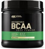 پودر آمینواسید BCAA اینستانتایزد اپتیموم نوتریشن (ON) بدون طعم – آمینواسیدهای شاخه‌دار سازگار با رژیم کتو، ۳۴۵ گرم، ۶۰ سروینگ