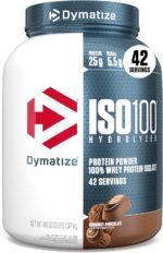 پروتئین وی ایزوله دایماتایز ISO100 صفر کربوهیدرات با طعم شکلات گورمه – 1.41 کیلوگرم