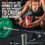 مکمل آمینواسید BSN AMINOx® با طعم هندوانه – پودر آمینواسید فوری برای افزایش استقامت و ریکاوری، ۴۳۵ گرم، ۳۰ سروینگ - Image 3