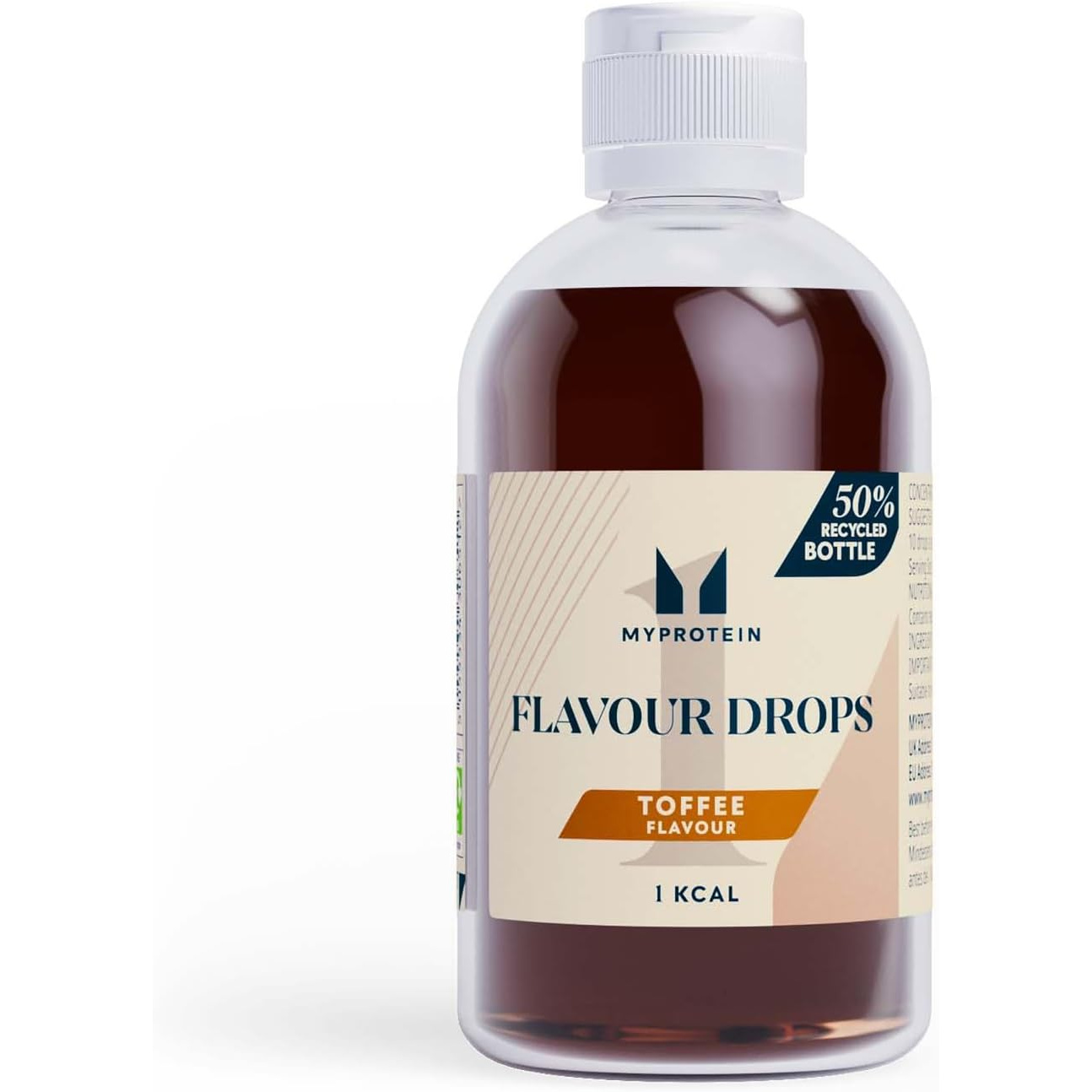 51fK3mNgr8L._AC_SL1500_ طعمدهنده بدون کالری مایپروتئین (Myprotein FlavDrops) با طعم تافی – ۵۰ میلیلیتر - Image 1