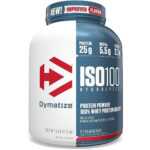 پروتئین وی ایزوله هیدرولیزه دایماتایز ISO100 با طعم توت‌فرنگی – ۲.۳ کیلوگرم