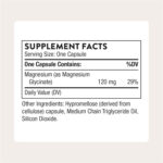 منیزیم گلیسینات تورن (THORNE Magnesium Glycinate) – حمایت از خواب آرام، آرامش عضلات، سلامت قلب و متابولیسم، ۹۰ سروینگ - Image 2