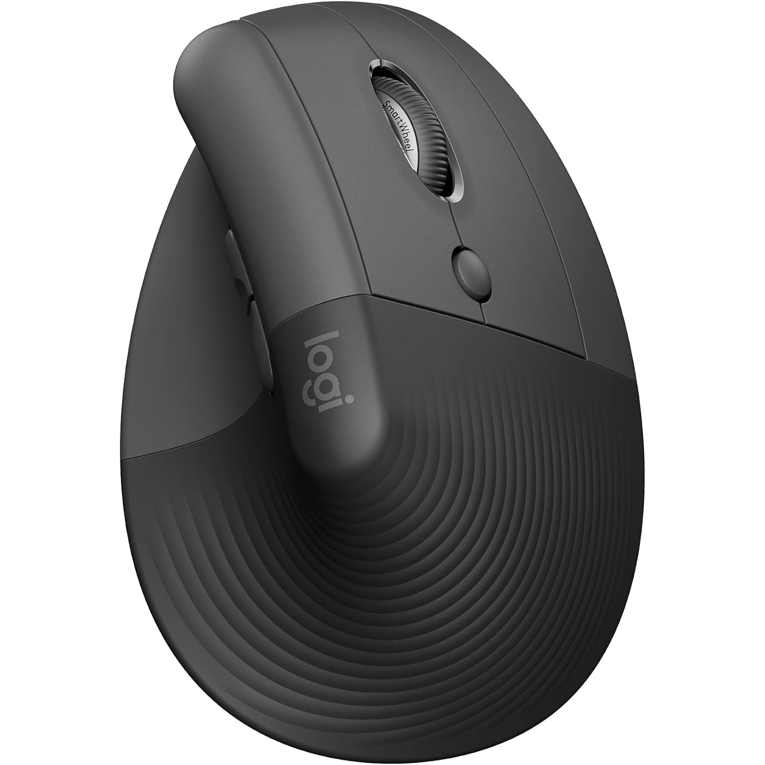 61OkuiCWbDL._AC_SL1500_ ماوس ارگونومیک عمودی Logitech Lift بیسیم – بلوتوث و گیرنده Logi Bolt، مناسب ویندوز، مک و آیپد، رنگ گرافیتی - Image 1