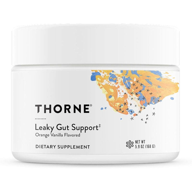 مکمل حمایت از سلامت روده تورن (THORNE Leaky Gut Support) – طعم پرتقال و وانیل، ۳۰ سروینگ