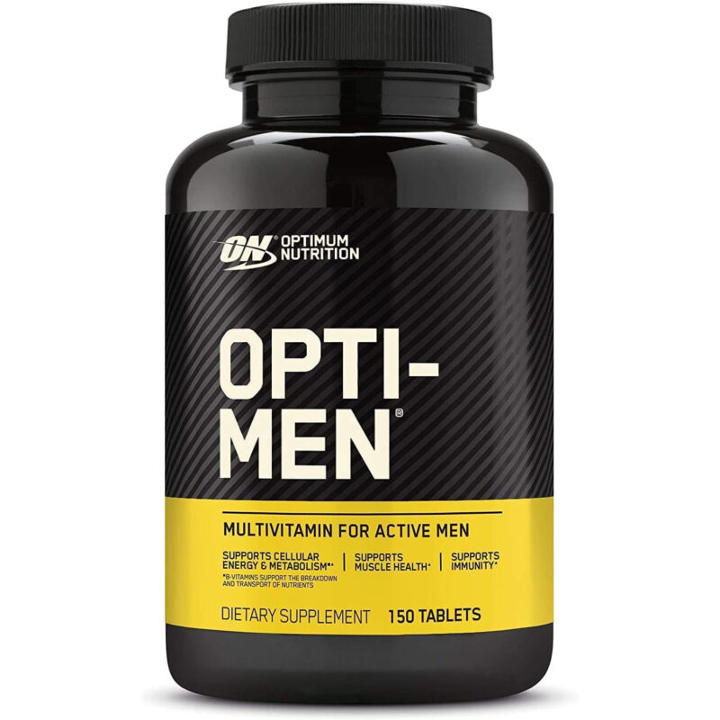 مولتی‌ویتامین اپتی-من اپتیموم نوتریشن (Optimum Nutrition Opti-Men) – ۱۵۰ قرص