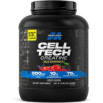 پودر کراتین MuscleTech Cell-Tech با طعم پانچ میوه (Fruit Punch) – ۲۶۳۰ گرم، ۵۶ سروینگ