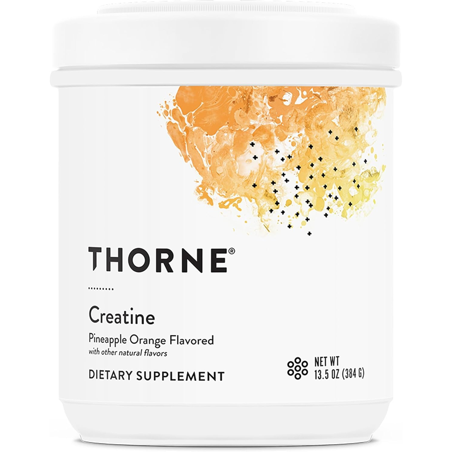 71E71ocC18L._AC_SL1500_ پودر کراتین میکرونایز ثورن (THORNE Creatine) با طعم آناناس و پرتقال – ۵ گرم در هر سروینگ، ۶۰ سروینگ - Image 1