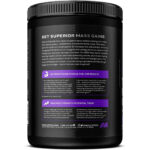 مس گینر ۱۰۰٪ ماسل‌تک (MuscleTech 100% Mass Gainer) با طعم میلک‌شیک وانیلی – ۲.۳۳ کیلوگرم - Image 3