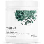 پودر دیلی گرینز پلاس ثورن (THORNE Daily Greens Plus) با طعم نعناع – ۳۰ سروینگ