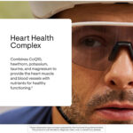 مکمل سلامت قلب تورن (THORNE Heart Health Complex) – حاوی کوآنزیم Q10، تائورین و زالزالک، ۹۰ کپسول، ۹۰ سروینگ - Image 3