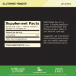 پودر ریکاوری عضلات ال گلوتامین Optimum Nutrition (ON) - بدون طعم، 300 گرم، 58 وعده - Image 2