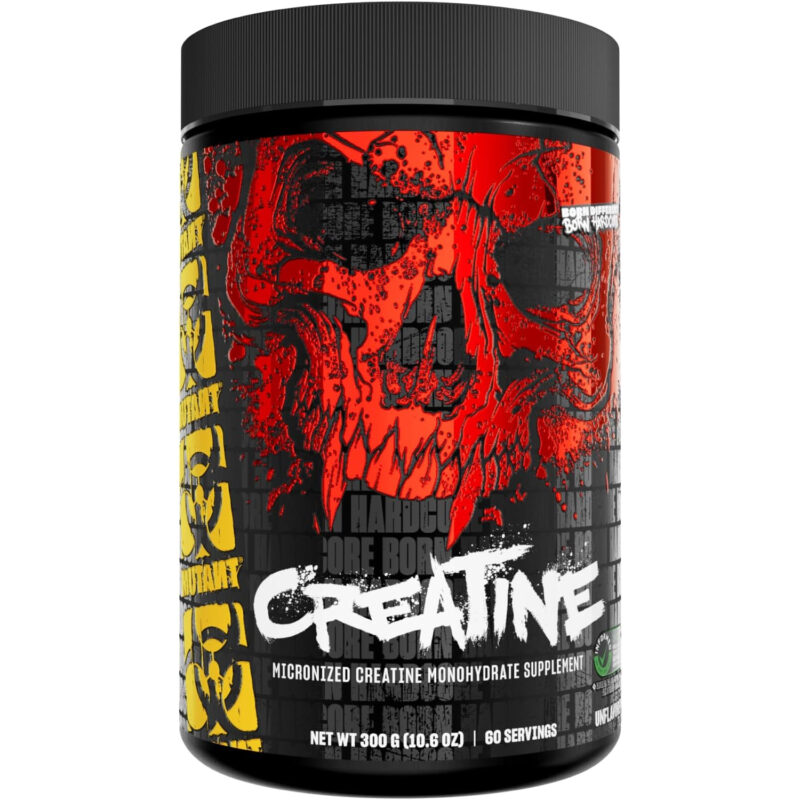 پودر کراتین مونوهیدرات میکرونایزد موتانت (Mutant Creatine) بدون طعم – ۳۰۰ گرم، ۶۰ سروینگ