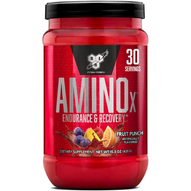 پودر آمینواسید BSN AMINOx® با طعم فروت پانچ – ۴۳۵ گرم، ۳۰ سروینگ