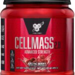 مکمل ریکاوری پس از تمرین BSN CellMass 2.0 با طعم آرکتیک بری – حاوی کراتین، BCAA و گلوتامین، مناسب رژیم کتو، ۲۵ سروینگ