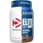 پروتئین وی الیت دایماتایز (Dymatize Elite Whey) با طعم شکلات غنی – ۹۰۷ گرم