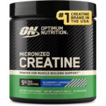پودر کراتین اپتیموم نوتریشن (Optimum Nutrition Creatine Powder) با طعم بلوبری لیموناد – ۳۶۰ گرم، ۶۰ سروینگ