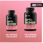 مولتی‌ویتامین بانوان اپتیموم نوتریشن Opti-Women – ۱۲۰ کپسول - Image 3