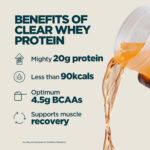 پروتئین کلیر وی ایزوله مای‌پروتئین (Myprotein Clear Whey Isolate) با طعم چای هلو – ۴۸۸ گرم - Image 2