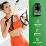 کپسول کراتین مونوهیدرات میکرونیزه Optimum Nutrition، کتو دوستانه، 2500 میلی گرم، 100 کپسول - Image 3