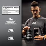 پودر کراتین مونوهیدرات MuscleTech Platinum 100% Creatine – بدون طعم، ۴۰۰ گرم - Image 2