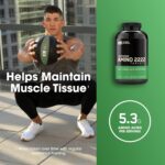 قرص آمینو 2222 اپتیموم نوتریشن (Optimum Nutrition Superior Amino 2222) – حاوی آمینواسیدهای ضروری (EAAs)، ۱۶۰ عددی - Image 2