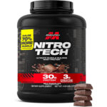 پروتئین وی نیتروتک ماسل‌تک (MuscleTech Nitro-Tech) با طعم شکلات شیری – ۱.۸۱ کیلوگرم