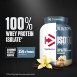 پروتئین وی ایزوله دایماتایز ISO100 بدون کربوهیدرات با طعم وانیل گورمه – ۱.۳۶ کیلوگرم - Image 2