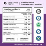 مکمل ویتامین B کمپلکس Carbamide Forte – تأمین ۱۰۰٪ نیاز روزانه، ۱۲۰ قرص گیاهی - Image 2