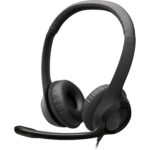 هدست سیمی Logitech H390 – استریو، میکروفون حذف نویز، اتصال USB-A، رنگ مشکی