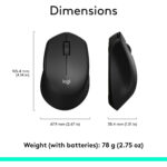 ماوس بی‌سیم Logitech M330 Silent Plus – کلیک بی‌صدا، 1000 DPI، گیرنده Nano USB - Image 3