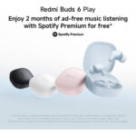 هدفون بی‌سیم Xiaomi Redmi Buds 6 Play – صورتی، تا ۳۶ ساعت شارژدهی، بلوتوث 5.4 - Image 3
