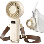پنکه دستی Diveblues Turbo Fan – ۱۰۰ سطح سرعت، جریان هوای قوی ۷.۴ متر بر ثانیه، تاشو و ۴ کاره