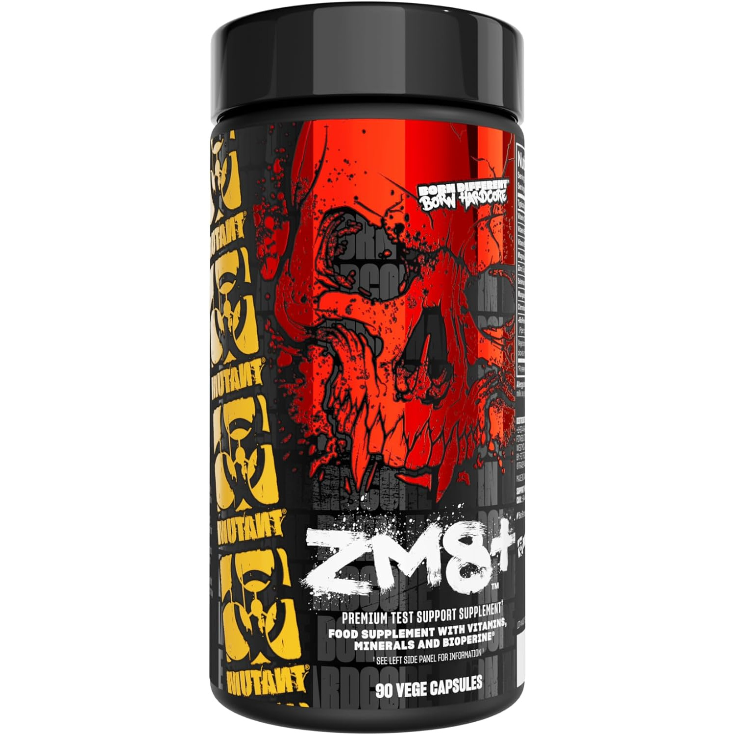 71CfhMmAIkL._AC_SL1500_ مکمل MUTANT ZM8+ – ترکیب زینک، منیزیم و ویتامین B6، ۹۰ کپسول - Image 1