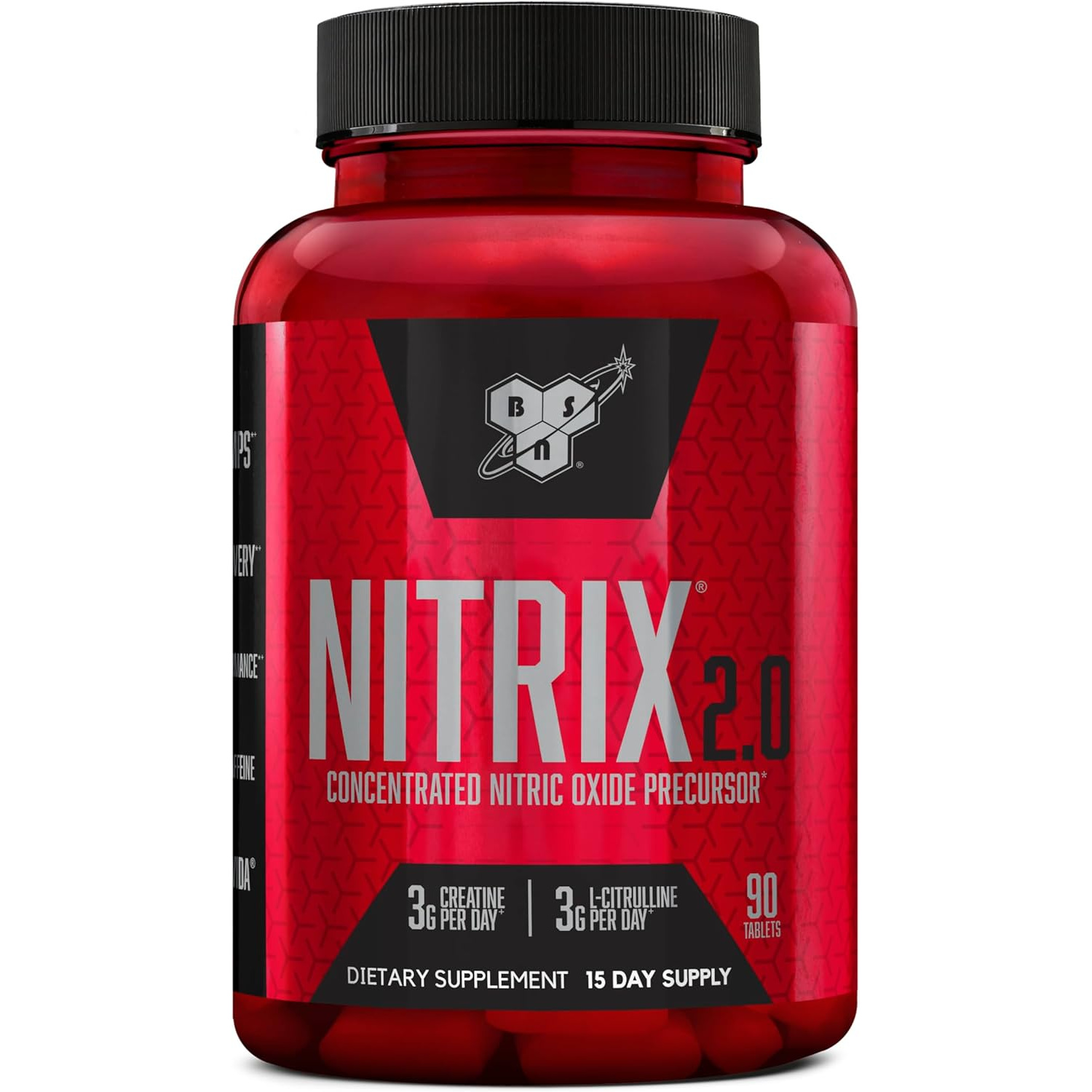 71JbhMDC-L._AC_SL1500_ قرص BSN Nitrix 2.0 – مکمل افزایش پمپ عضلانی و عملکرد ورزشی، ۹۰ عددی - Image 1