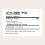 مکمل کورکومین THORNE Curcumin Phytosome – حاوی ۱۰۰۰ میلی‌گرم کورکومین، ۶۰ کپسول - Image 2