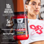 پودر آمینواسید BSN Amino X EAAs – طعم Watermelon Splash، ۲۵ سروینگ - Image 3