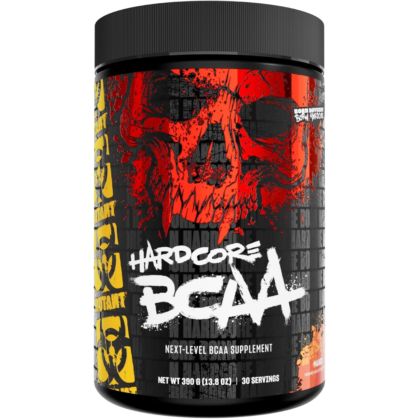 71qLj4XH3rL._AC_SL1500_ مکمل MUTANT Hardcore BCAA – آمینواسیدهای شاخهدار، آبرسانی و ریکاوری، طعم Mango، ۳۰ سروینگ - Image 1