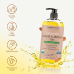 روغن بادام شیرین ارگانیک Majestic Pure – ۱۰۰٪ خالص و طبیعی، ۲۳۶ میلی‌لیتر - Image 3