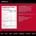 قرص BSN Nitrix 2.0 – مکمل افزایش پمپ عضلانی و عملکرد ورزشی، ۹۰ عددی - Image 2