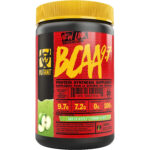 پودر آمینواسید و BCAA موتانت MUTANT BCAA 9.7 – حاوی آمینواسیدهای میکرونایز و الکترولیت، طعم Green Apple، ۳۴۸ گرم