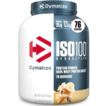 پودر پروتئین Dymatize ISO100 0 Carb Whey – طعم Gourmet Vanilla، وزن 2.3 کیلوگرم
