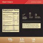 پودر پری‌ورک‌اوت Optimum Nutrition (ON) Gold Standard Pre-Workout – طعم Fruit Punch، ۳۰ سروینگ - Image 3